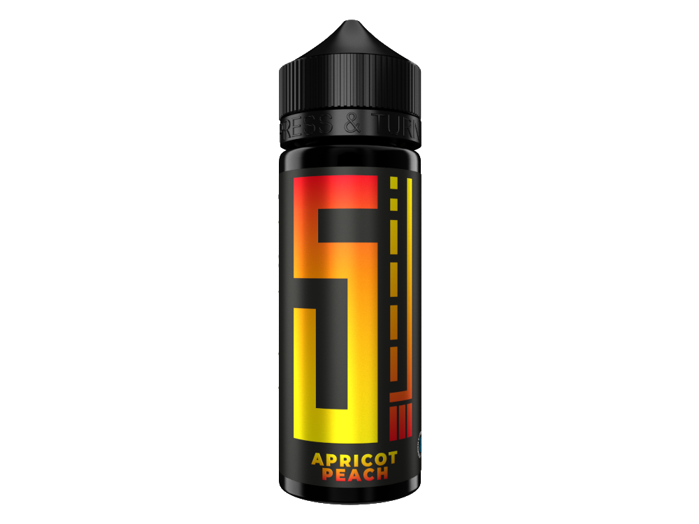 5EL - Aroma Apricot Peach 10 ml 5er Packung
