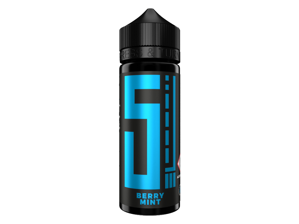 5EL - Aroma Berry Mint 10 ml 5er Packung