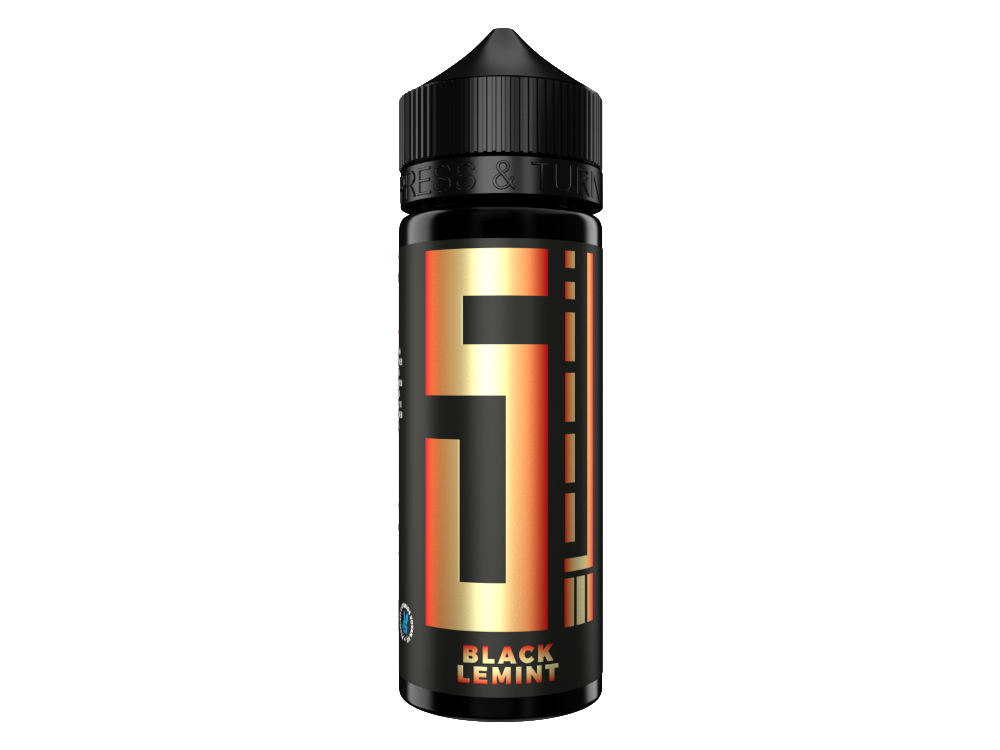 5EL - Aroma Black Lemint 10 ml 5er Packung