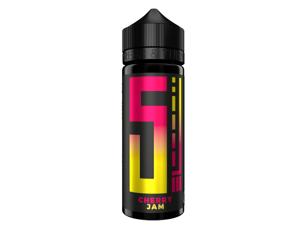 5EL - Aroma Cherry Jam 10 ml 5er Packung