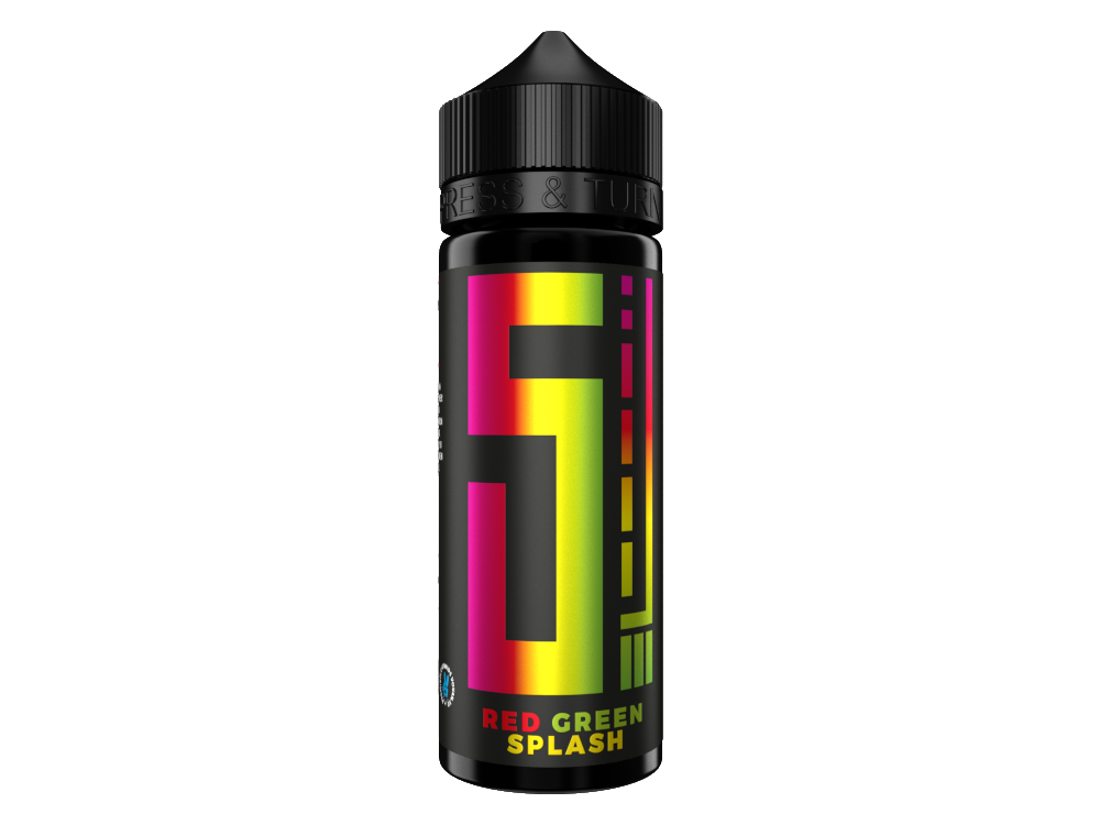 5EL - Aroma Red Green Splash 10 ml 5er Packung