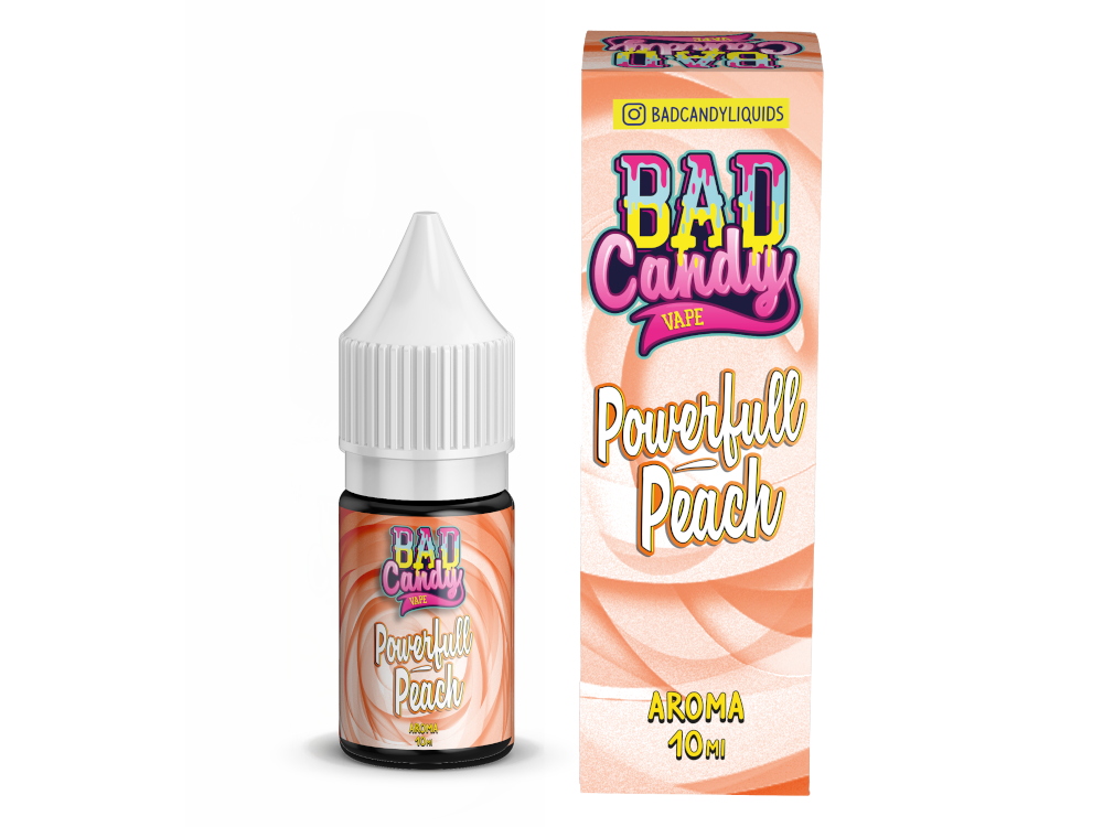 Bad Candy Liquids - Aroma Powerfull Peach 10 ml 10er Packung