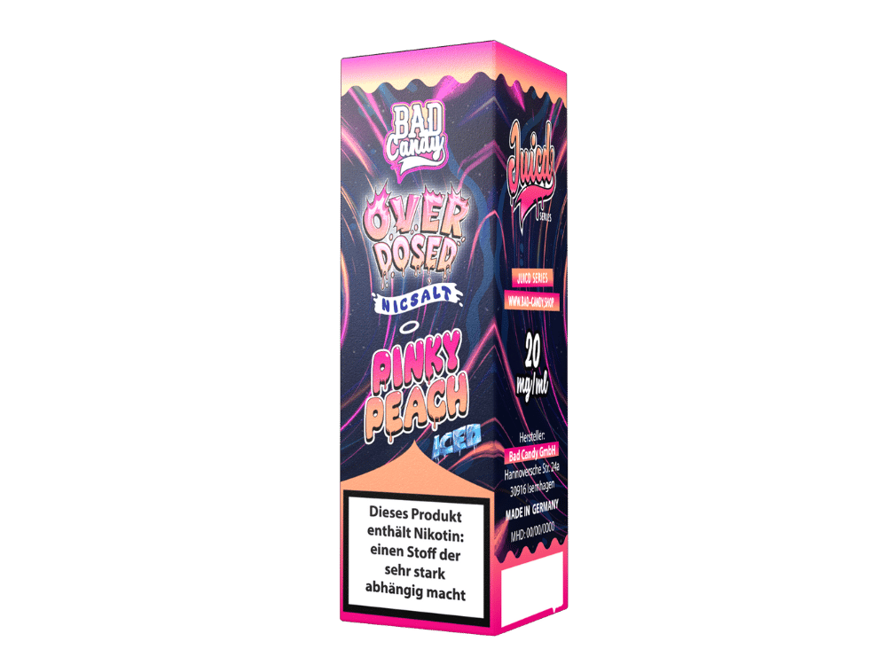 Bad Candy Liquids - Juicd - Overdosed Pinky Peach - Nikotinsalz Liquid 20 mg/ml