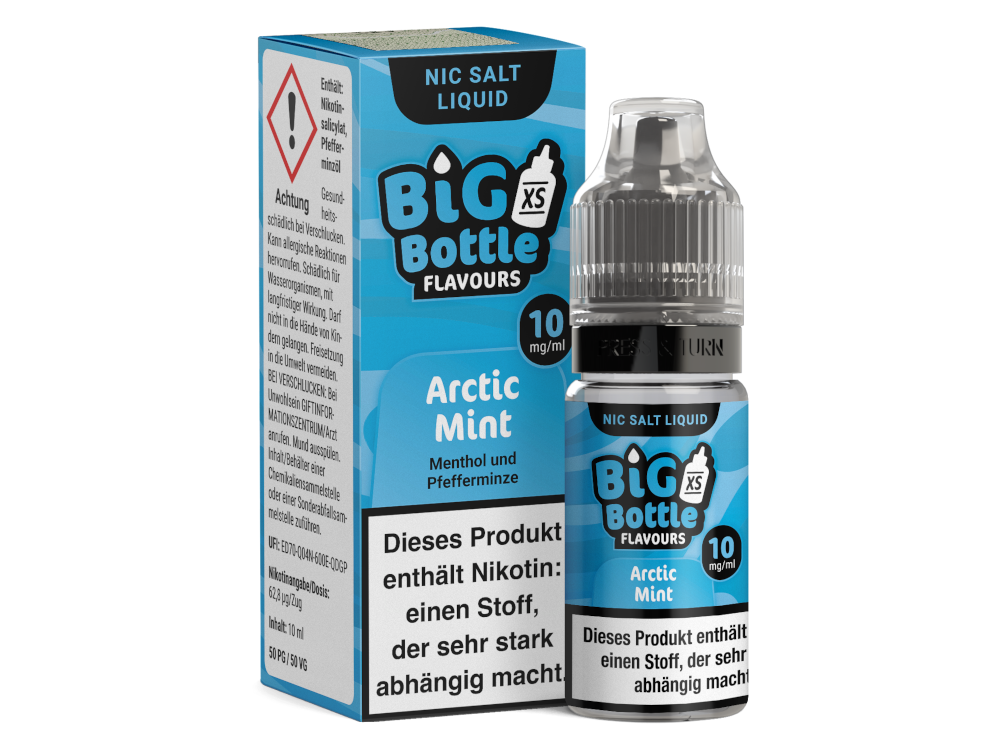 Big Bottle - Arctic Mint - Nikotinsalz Liquid 10 mg/ml