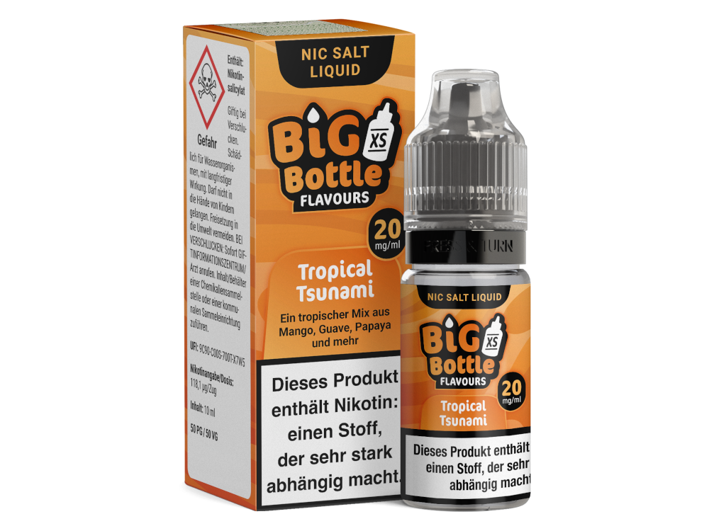 Big Bottle - Tropical Tsunami - Nikotinsalz Liquid 20 mg/ml