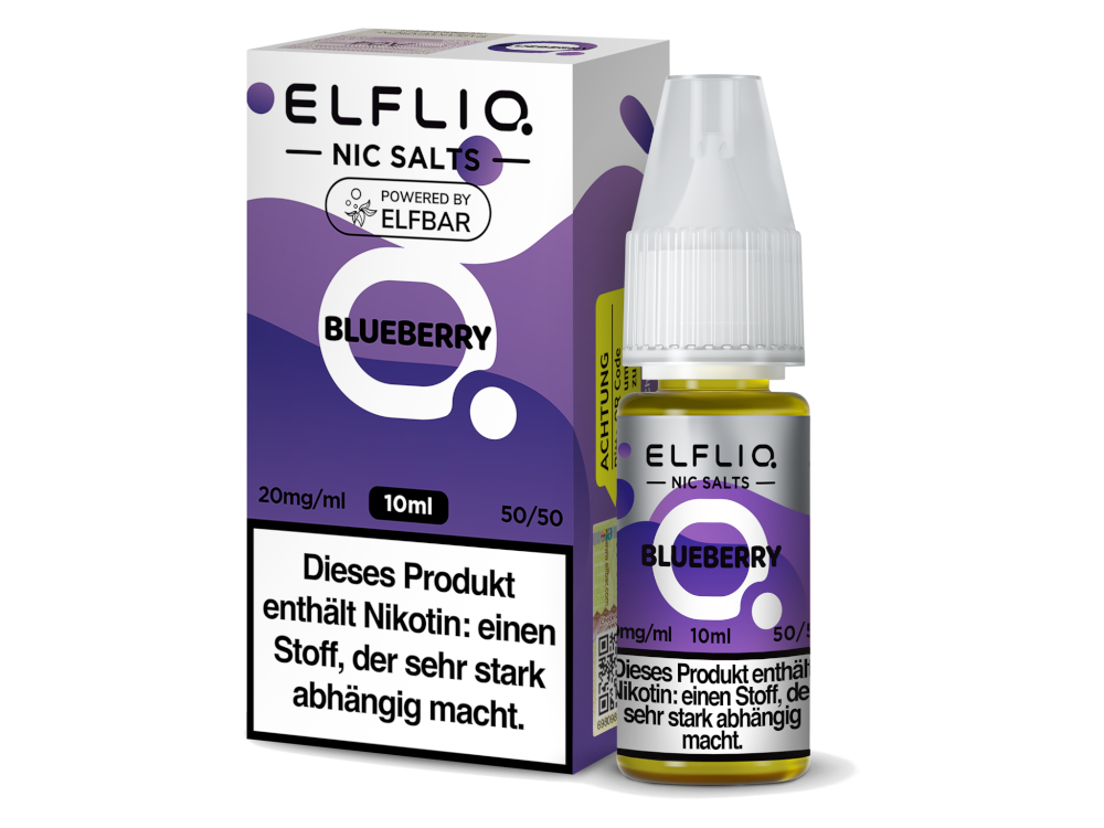 ELFLIQ - Blueberry - Nikotinsalz Liquid 20 mg/ml