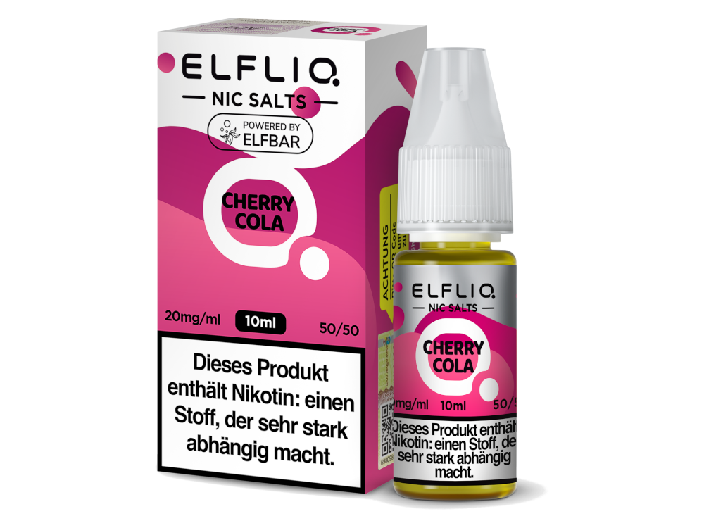 ELFLIQ - Cherry Cola - Nikotinsalz Liquid 20 mg/ml
