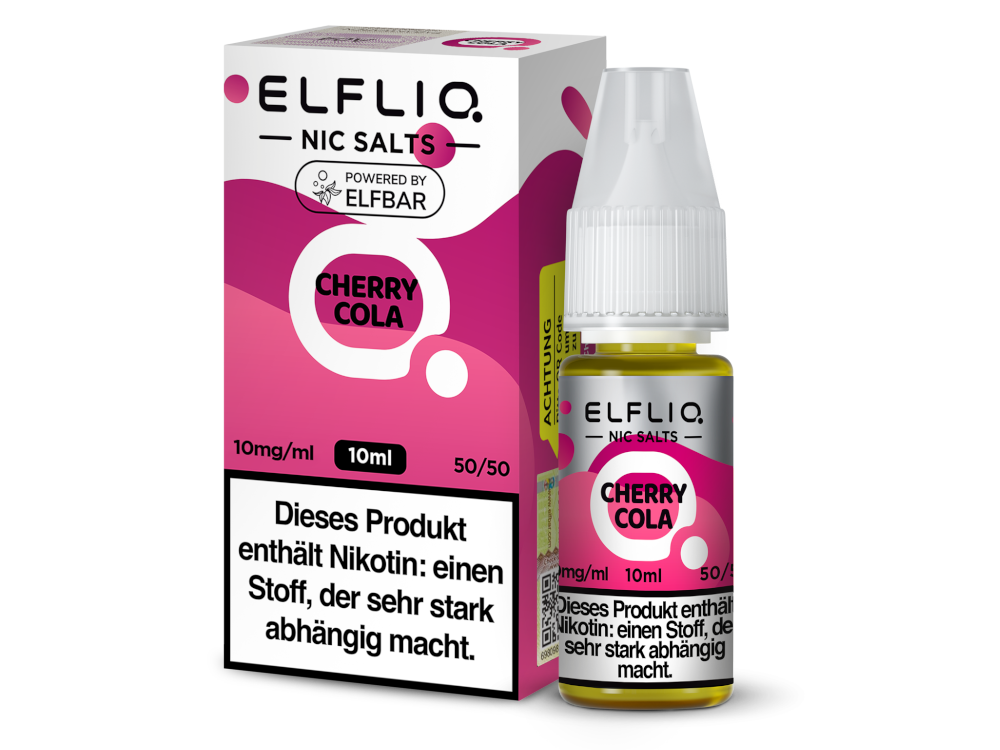 ELFLIQ - Cherry Cola - Nikotinsalz Liquid 10 mg/ml