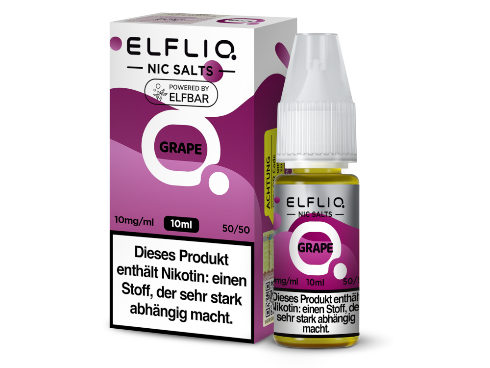 ELFLIQ - Grape - Nikotinsalz Liquid 10 mg/ml