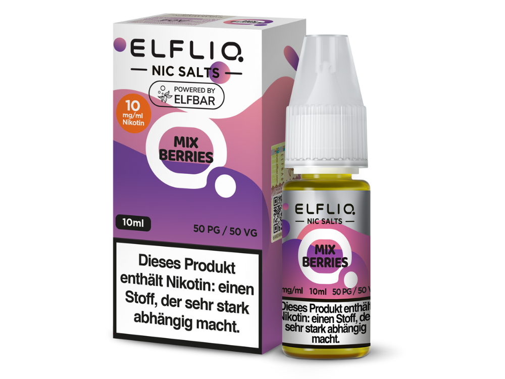 ELFLIQ - Mix Berries - Nikotinsalz Liquid 10 mg/ml