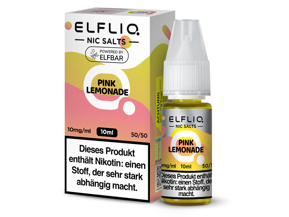 ELFLIQ - Pink Lemonade - Nikotinsalz Liquid 10 mg/ml