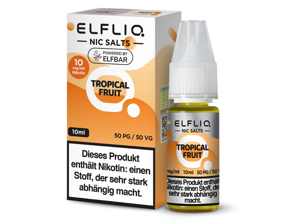 ELFLIQ - Tropical Fruit - Nikotinsalz Liquid 10 mg/ml