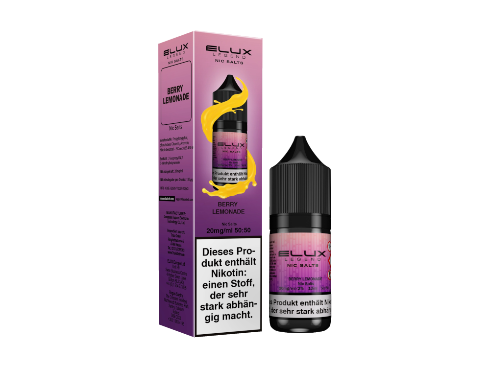 Elux - Berry Lemonade - Nikotinsalz Liquid 10 mg/ml