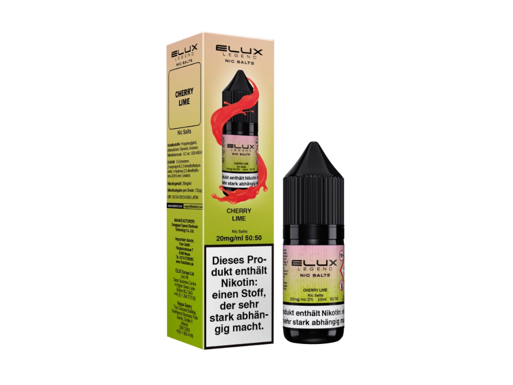 Elux - Cherry Lime - Nikotinsalz Liquid 20 mg/ml