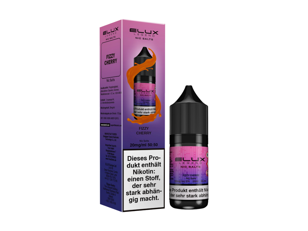 Elux - Fizzy Cherry - Nikotinsalz Liquid 20 mg/ml