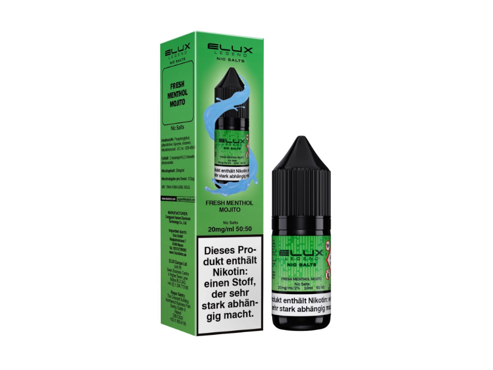 Elux - Fresh Menthol Mojito - Nikotinsalz Liquid 20 mg/ml