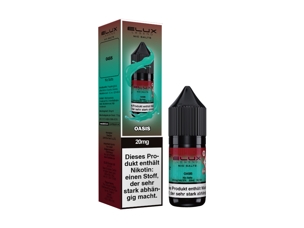 Elux - Oasis - Nikotinsalz Liquid 20 mg/ml