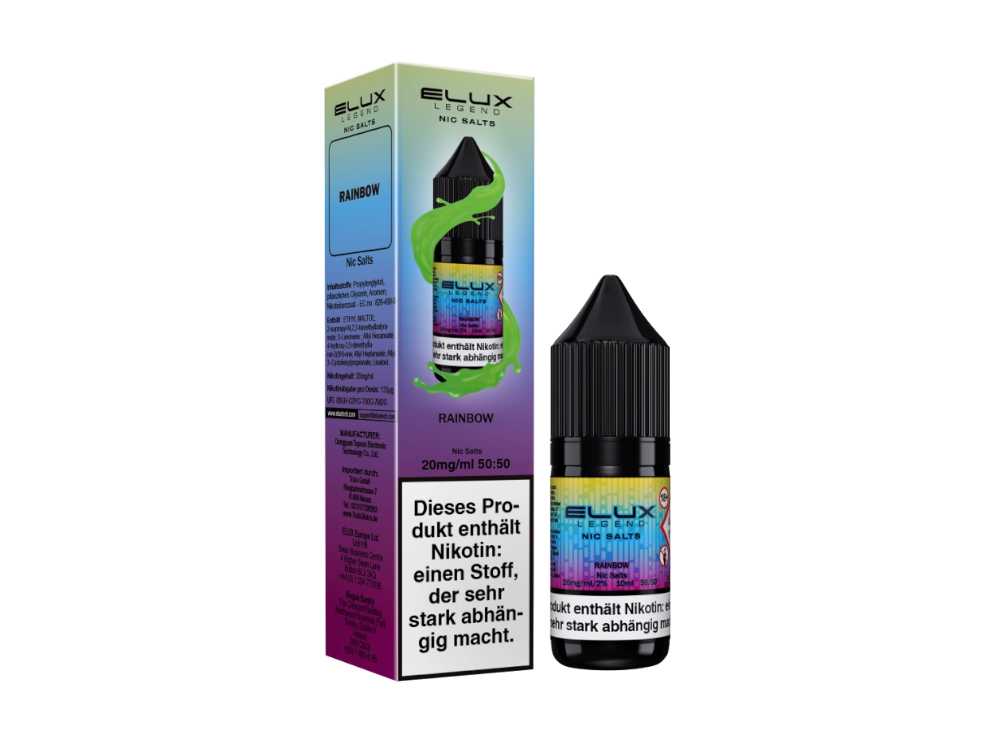 Elux - Rainbow - Nikotinsalz Liquid 20 mg/ml