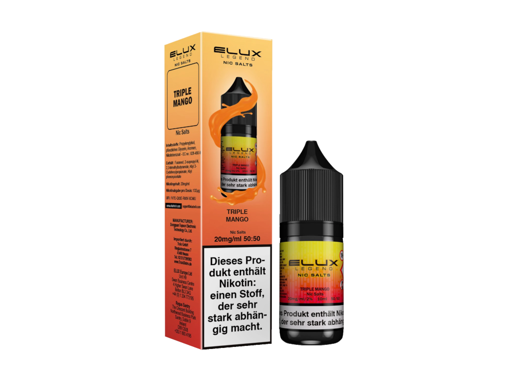 Elux - Triple Mango - Nikotinsalz Liquid 20 mg/ml