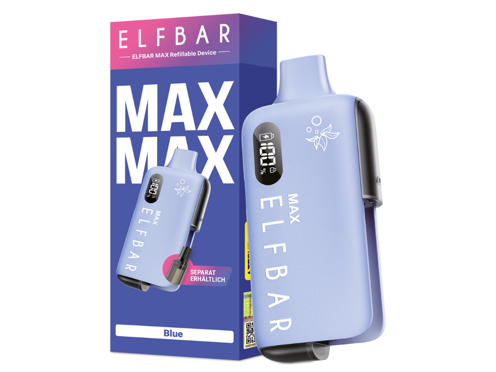 Elfbar - Max E-Zigaretten Set Blue