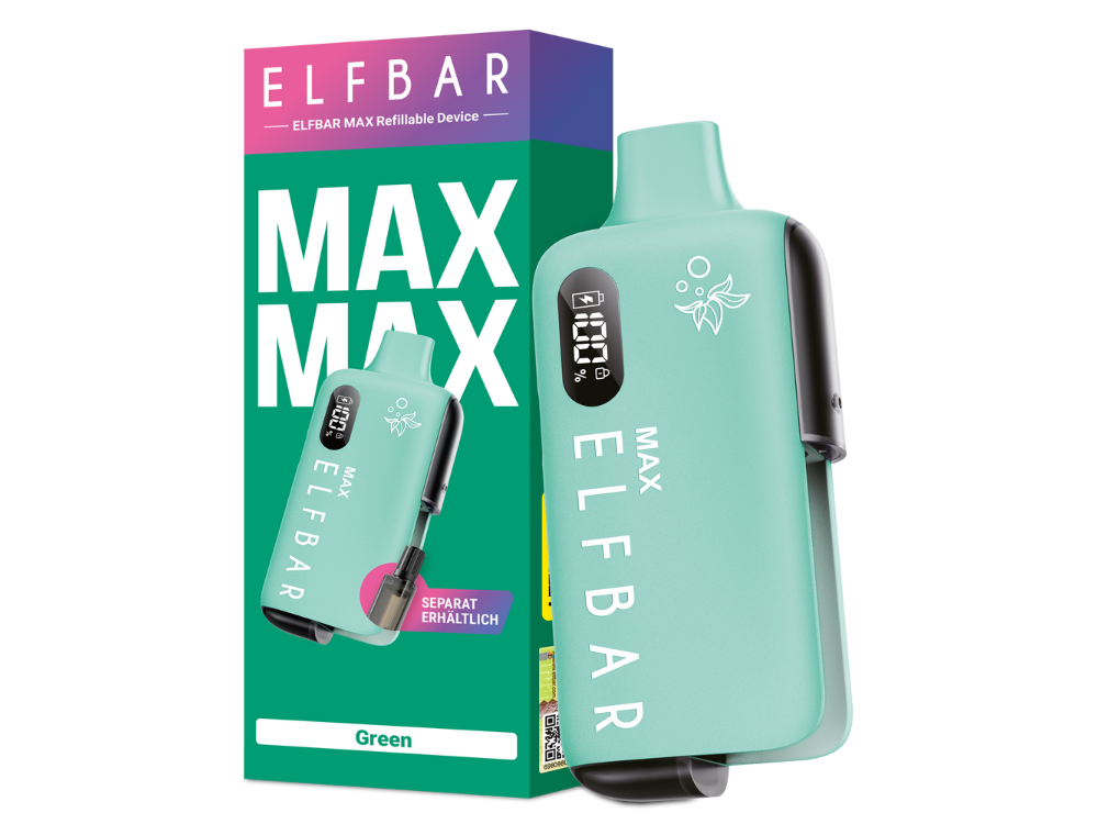 Elfbar - Max E-Zigaretten Set Green 10er Packung