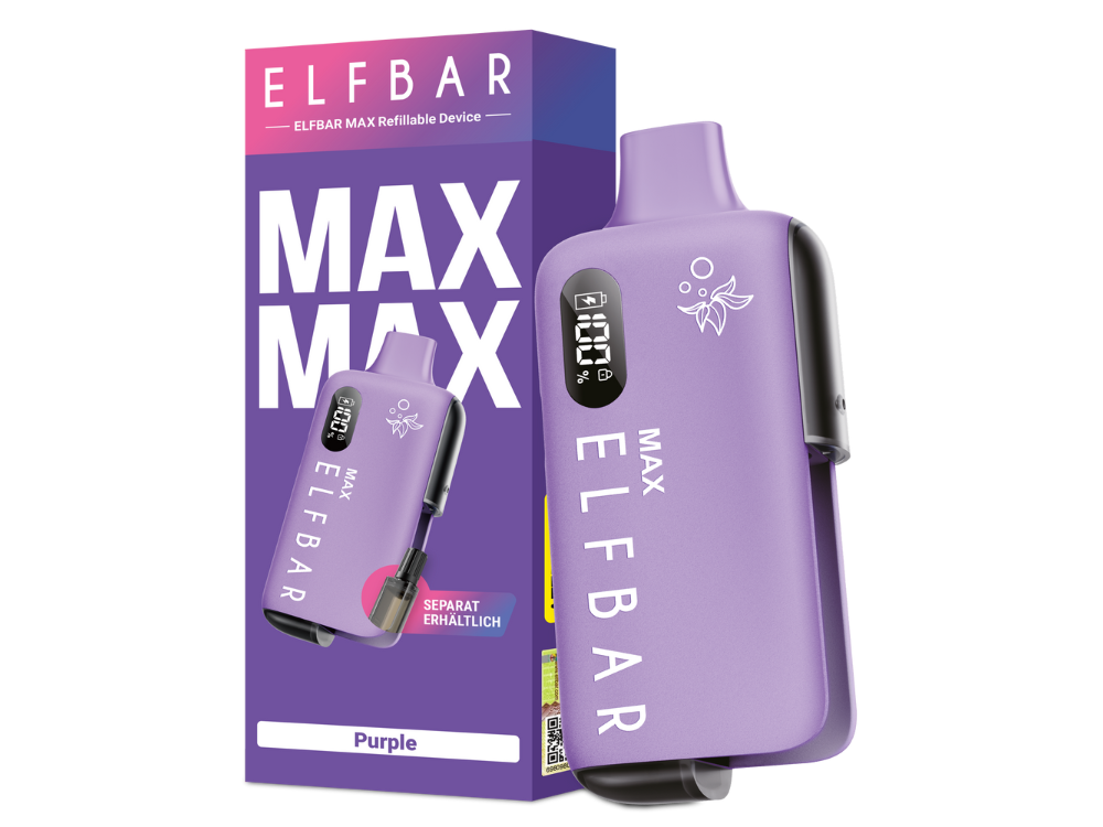 Elfbar - Max E-Zigaretten Set Purple