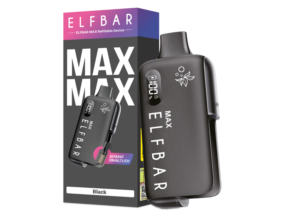 Elfbar - Max E-Zigaretten Set Black