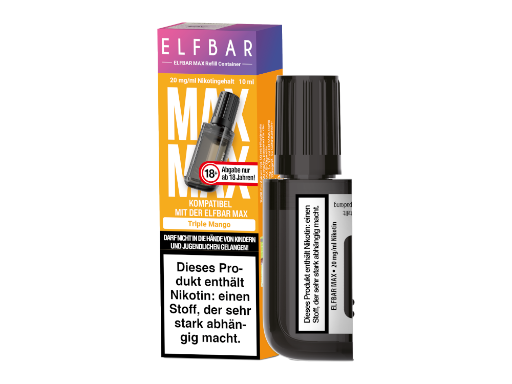 Elfbar - Max Refill Container - Triple Mango 20 mg/ml