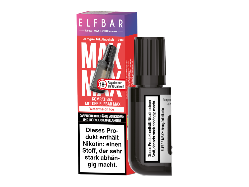 Elfbar - Max Refill Container - Watermelon Ice 20 mg/ml