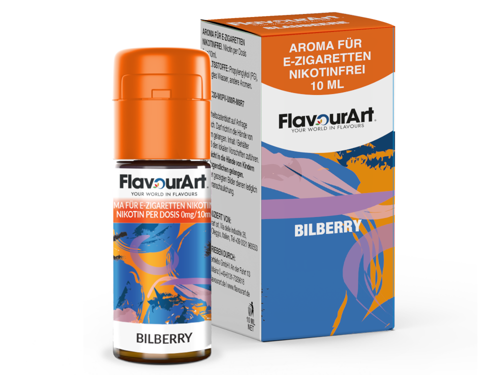 FlavourArt - Aroma Bilberry 10 ml 15er Packung