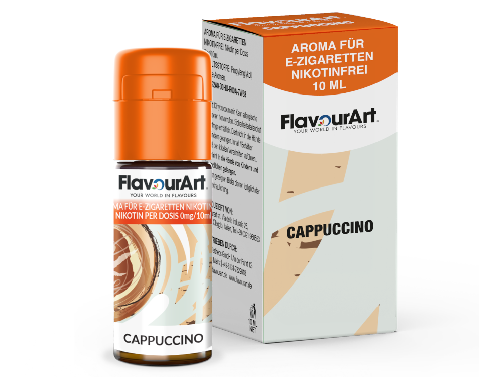 FlavourArt - Aroma Cappuccino 10 ml 15er Packung