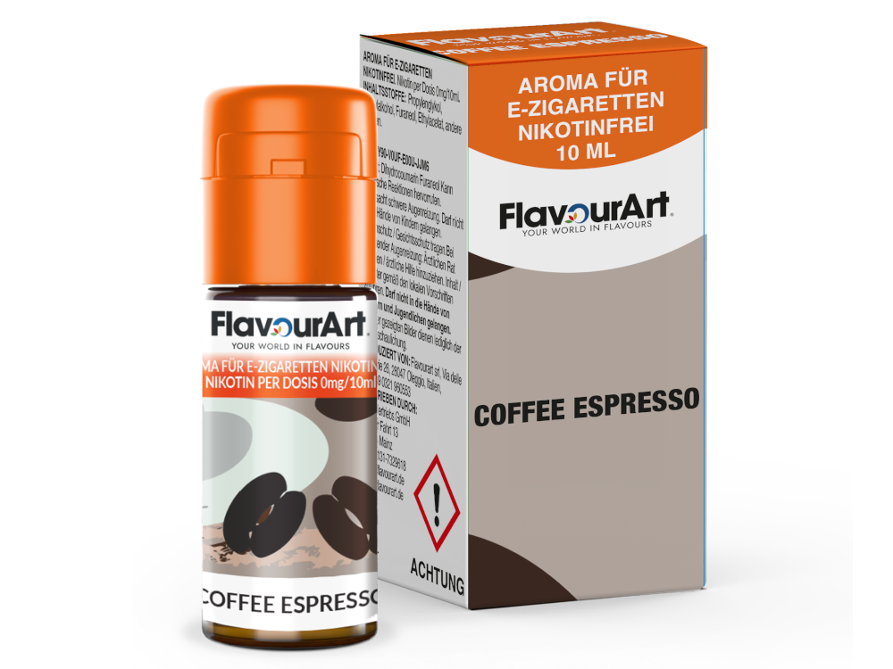 FlavourArt - Aroma Coffee Espresso 10 ml 15er Packung