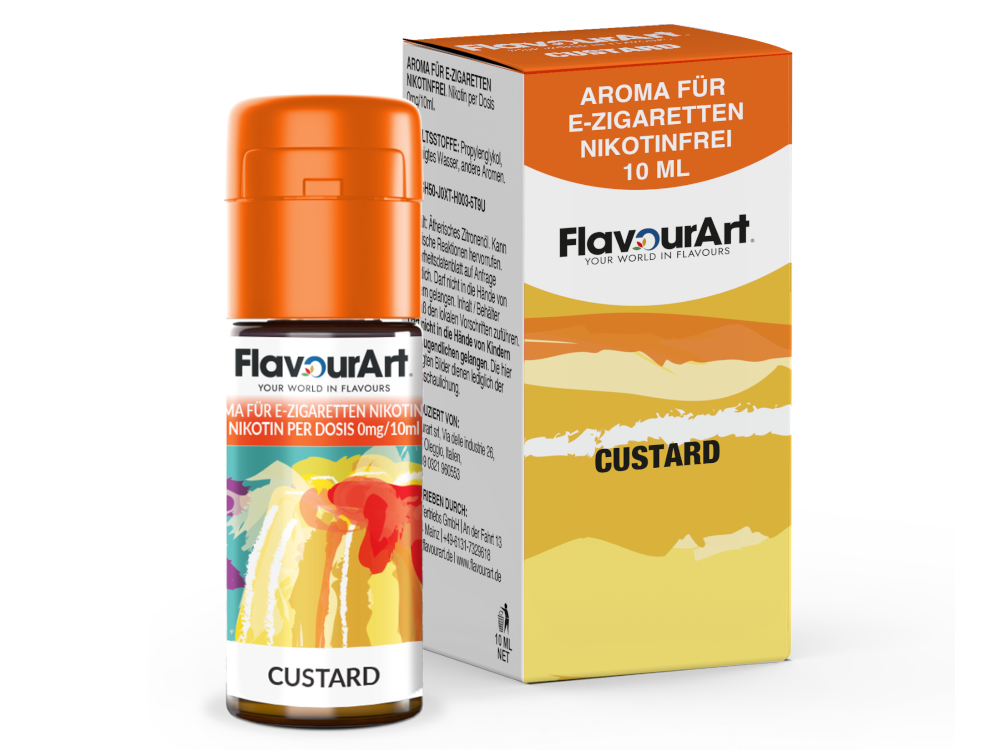 FlavourArt - Aroma Custard 10 ml 15er Packung