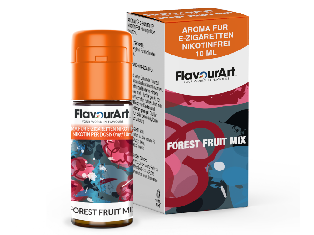 FlavourArt - Aroma Forest Fruit Mix 10 ml 15er Packung