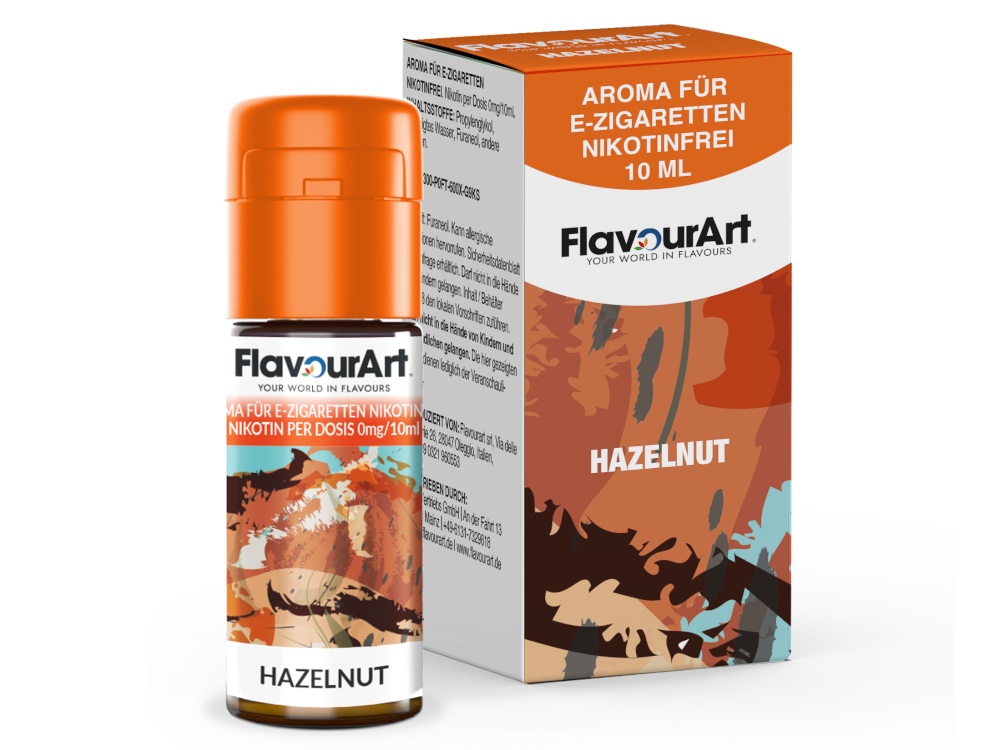 FlavourArt - Aroma Hazelnut 10 ml 15er Packung