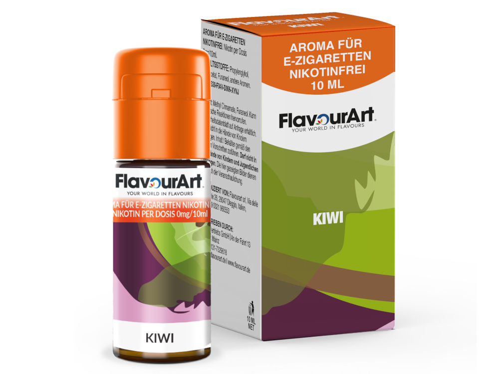 FlavourArt - Aroma Kiwi 10 ml 15er Packung