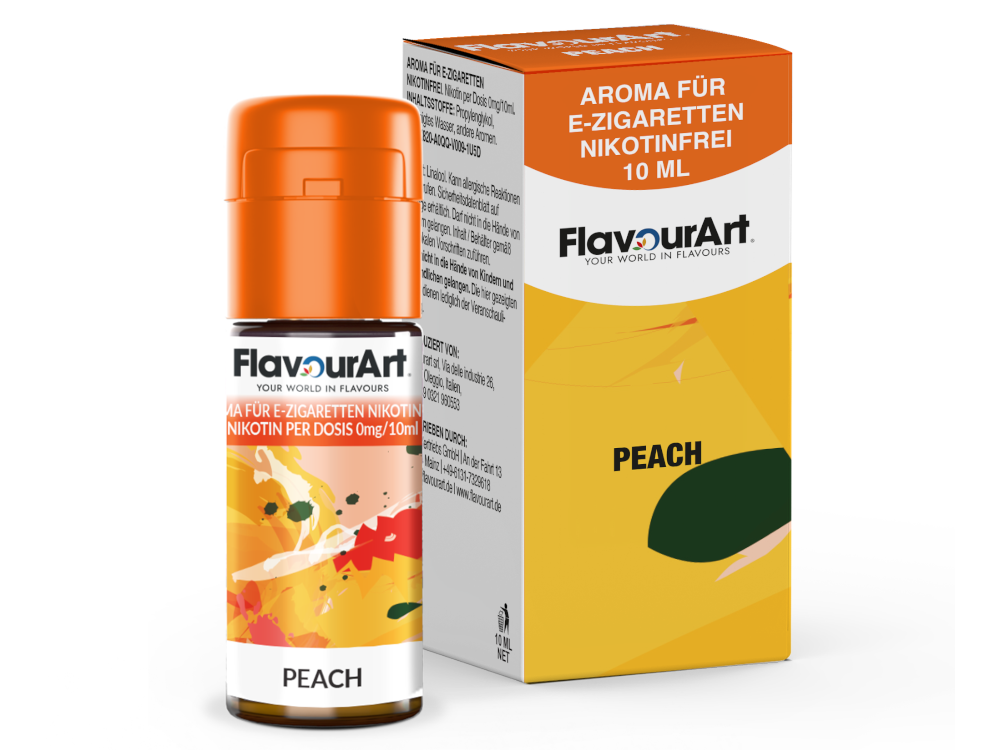 FlavourArt - Aroma Peach 10 ml 15er Packung