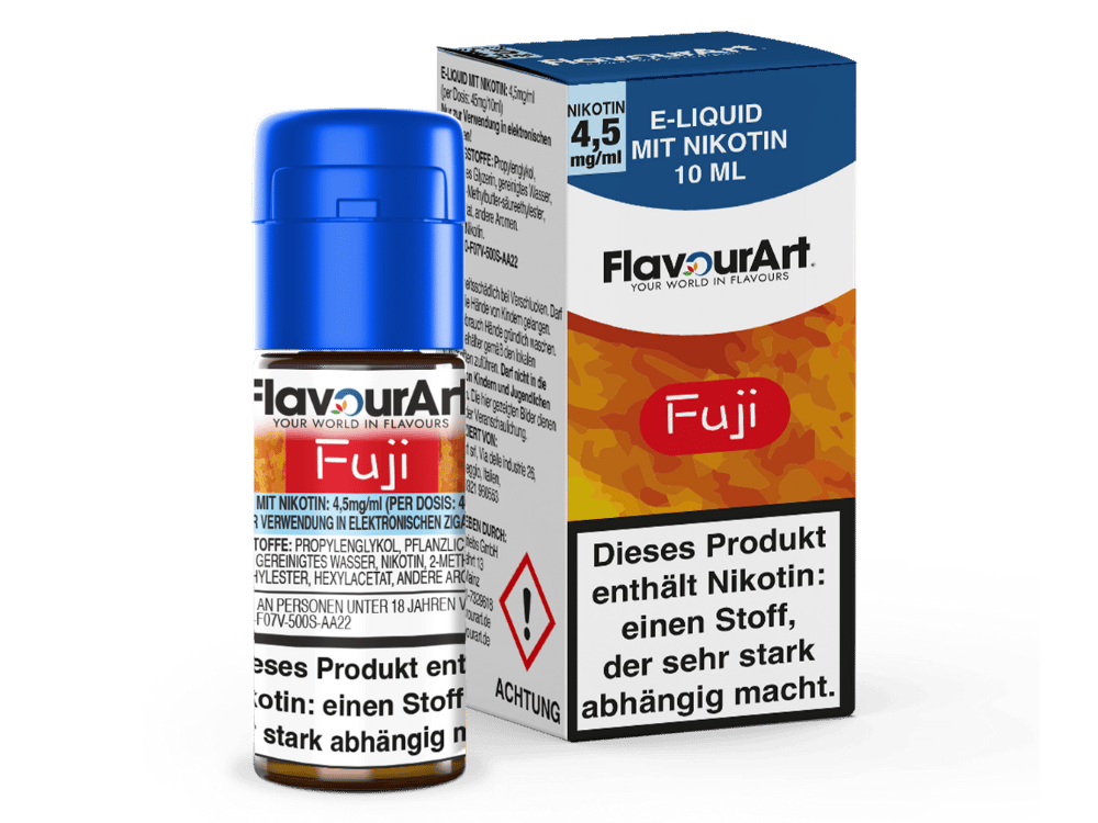 FlavourArt - Fuji E-Zigaretten Liquid 4,5 mg/ml