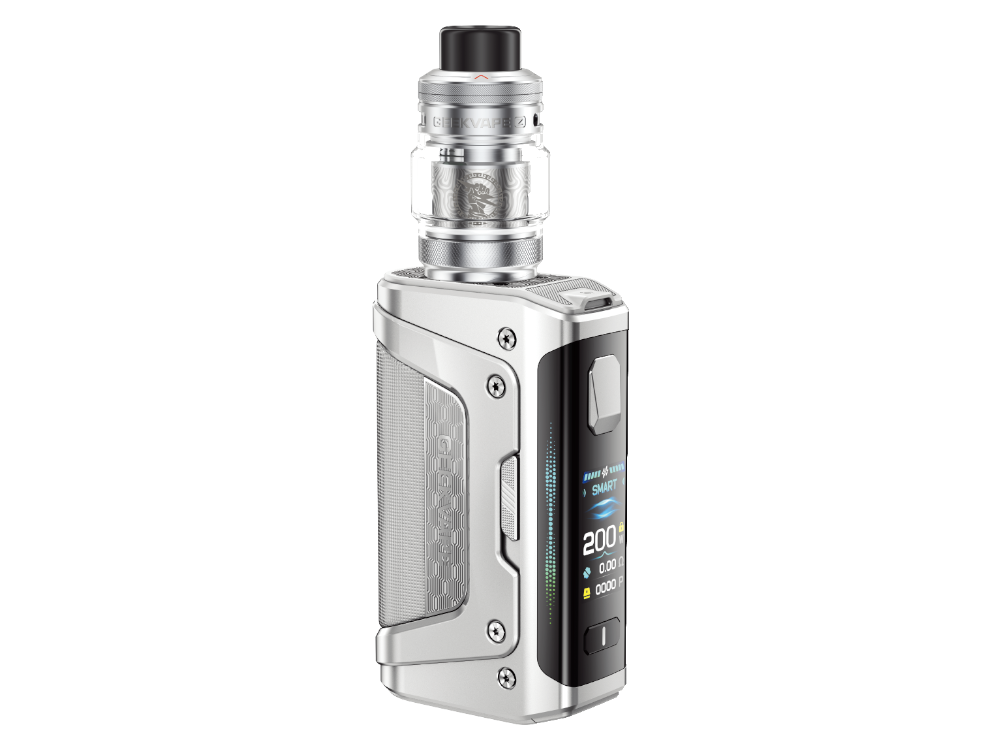 GEEKVAPE - Aegis Legend 5 mit Z Subohm Tank 5 E-Zigaretten Set Frost Silver