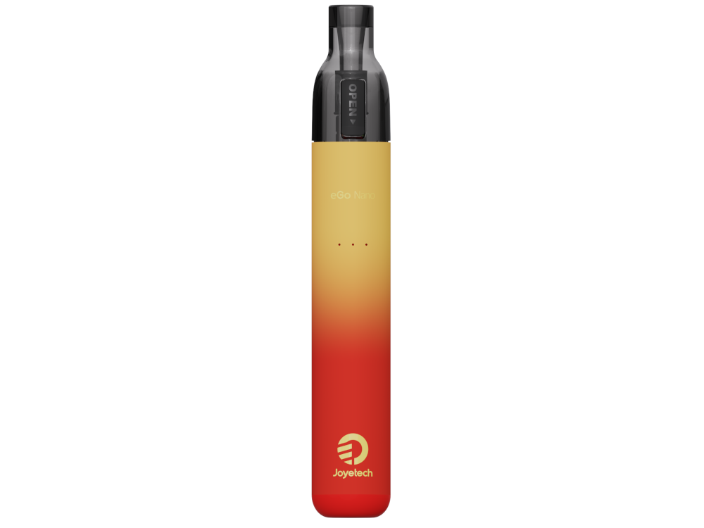 Joyetech - eGo Nano E-Zigaretten Set orange-rot 10er Packung