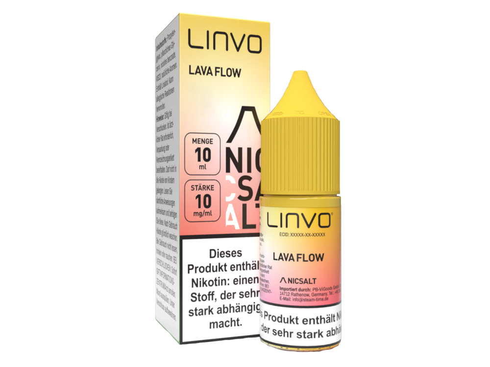 Linvo - Lava Flow - Nikotinsalz Liquid 10 mg/ml