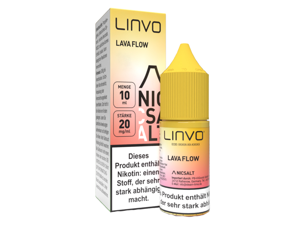 Linvo - Lava Flow - Nikotinsalz Liquid 20 mg/ml
