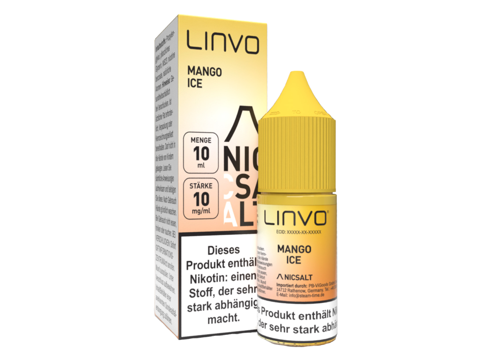 Linvo - Mango Ice - Nikotinsalz Liquid 10 mg/ml