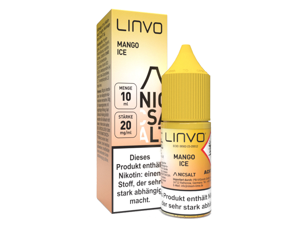 Linvo - Mango Ice - Nikotinsalz Liquid 20 mg/ml 10er Packung