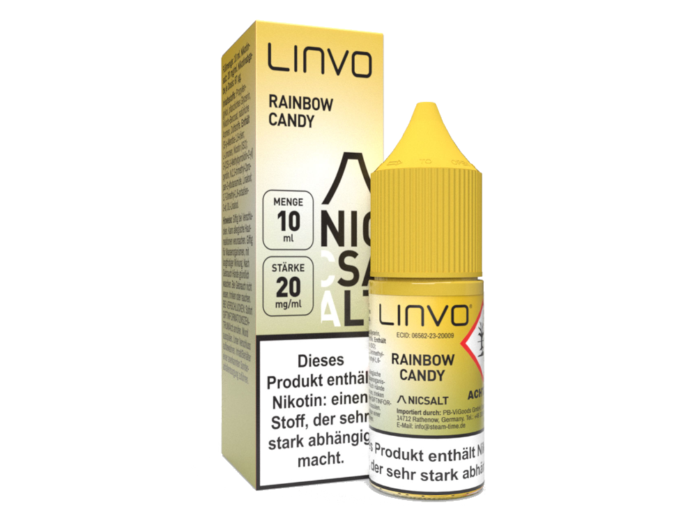 Linvo - Rainbow Candy - Nikotinsalz Liquid 20 mg/ml 10er Packung