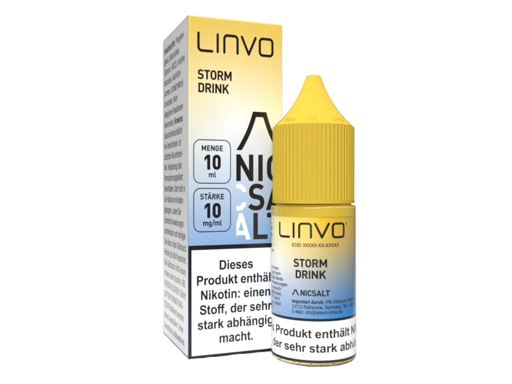 Linvo - Storm Drink - Nikotinsalz Liquid 10 mg/ml