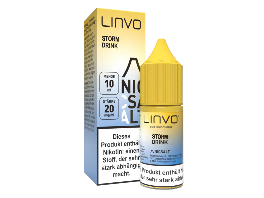 Linvo - Storm Drink - Nikotinsalz Liquid 20 mg/ml