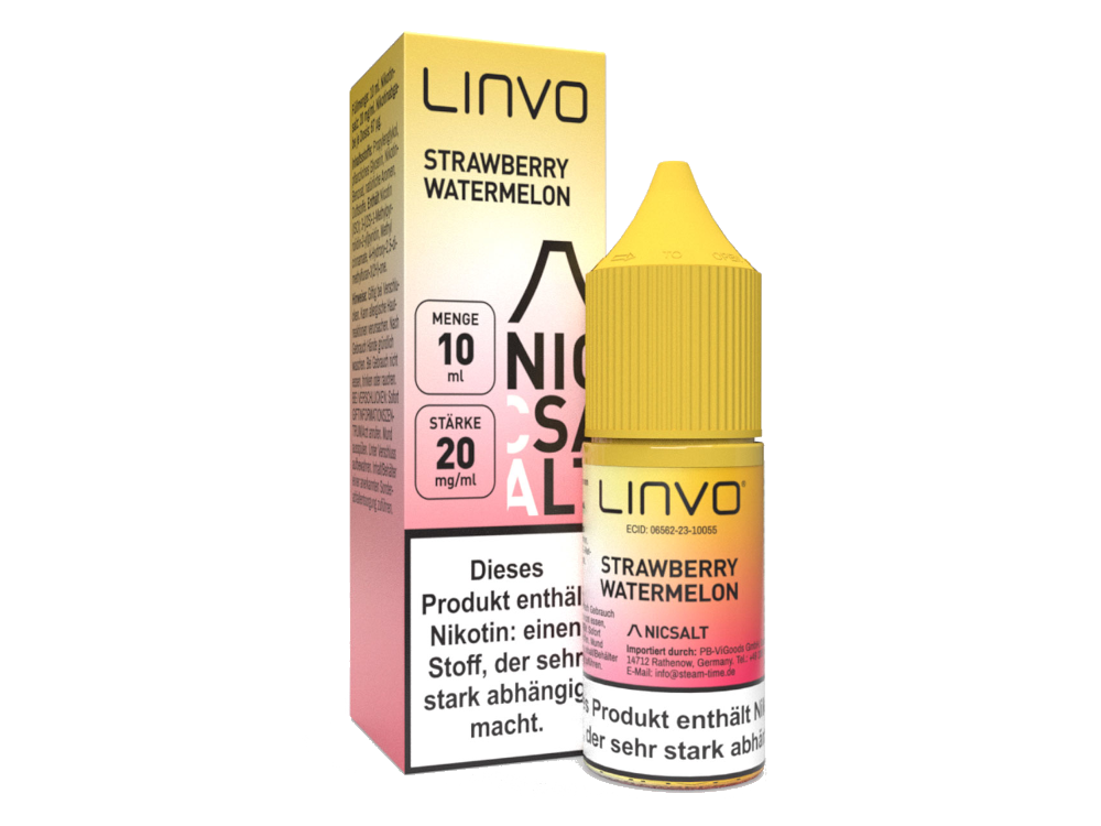 Linvo - Strawberry Watermelon - Nikotinsalz Liquid 20 mg/ml 10er Packung