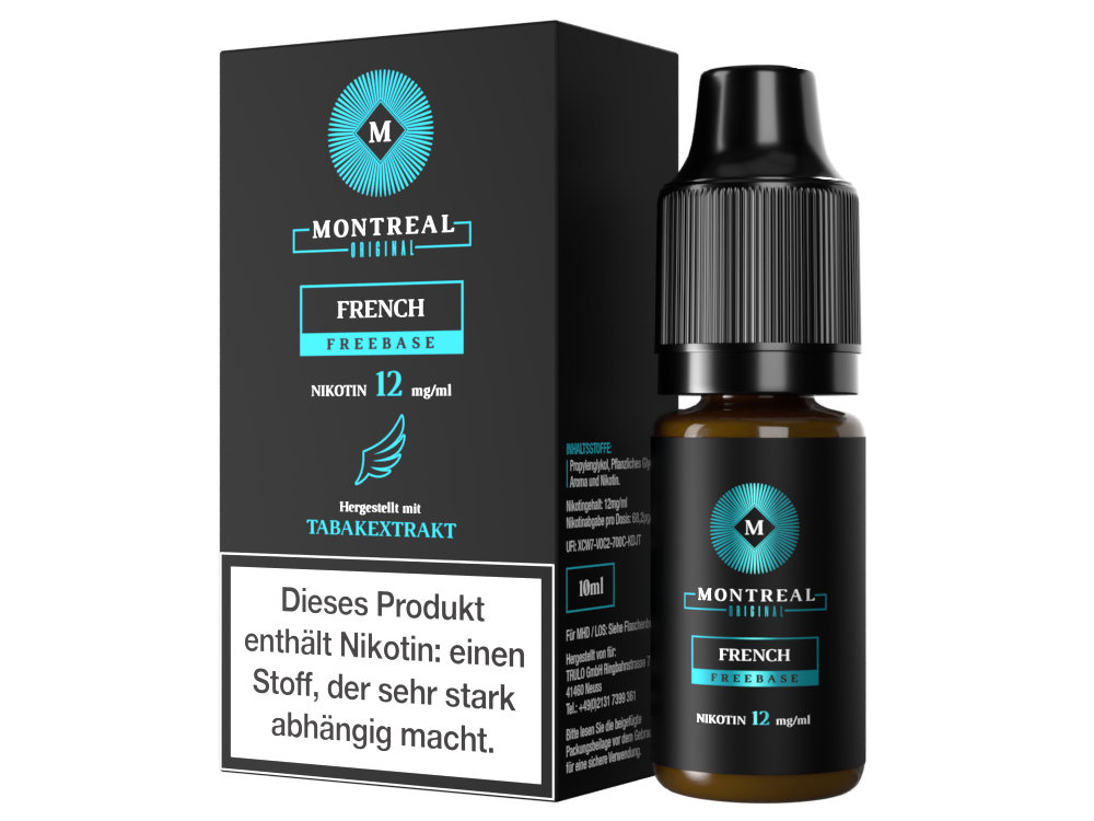 Montreal Original - French E-Zigaretten Liquid 12 mg/ml 5er Packung