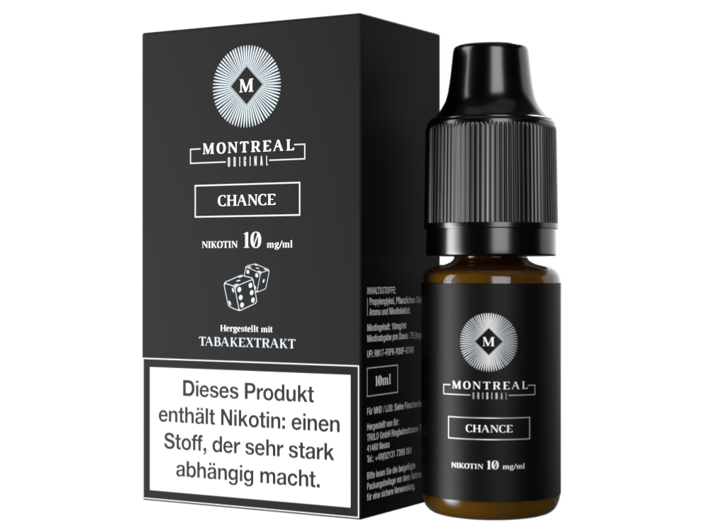 Montreal Original - Chance - Nikotinsalz Liquid 10 mg/ml